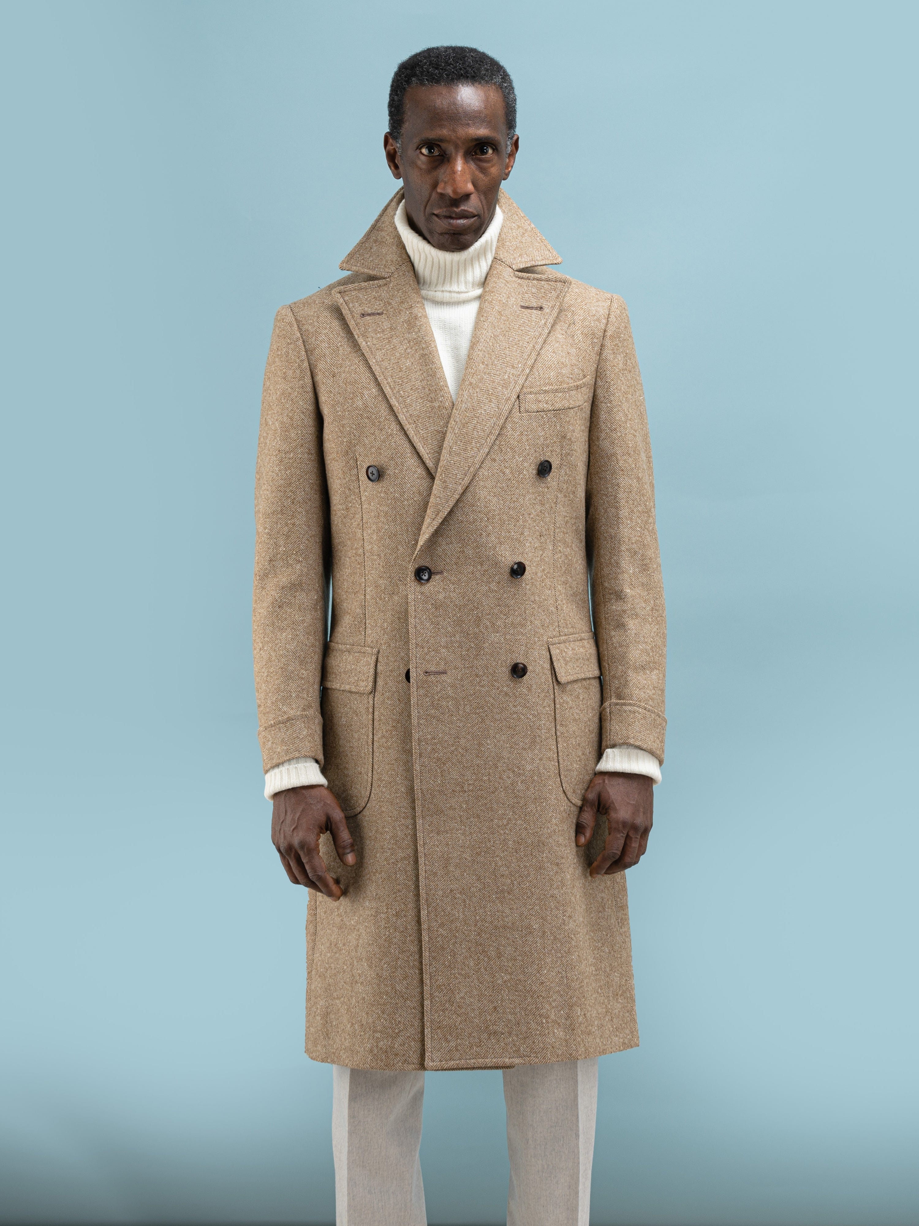 Beige cheap wool coats