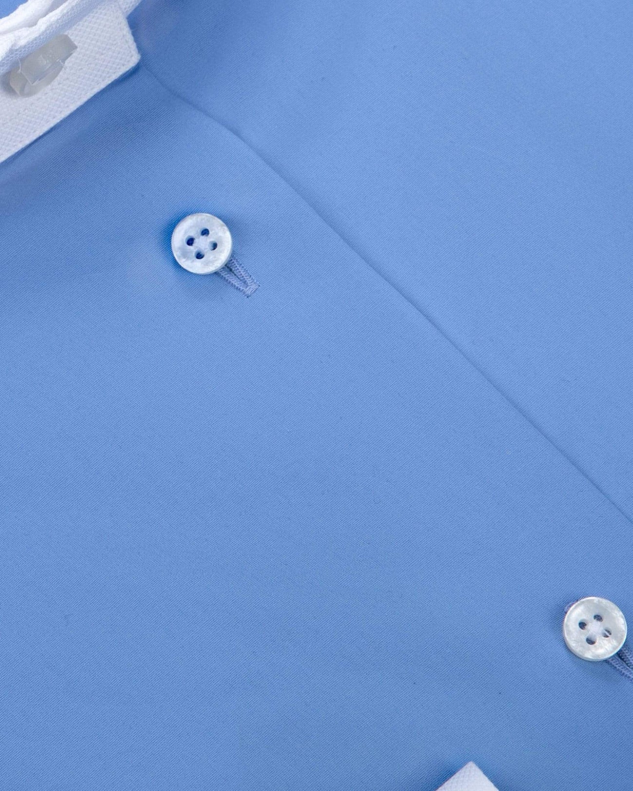 Blue Plain Douglas Shirt - Grand Le Mar