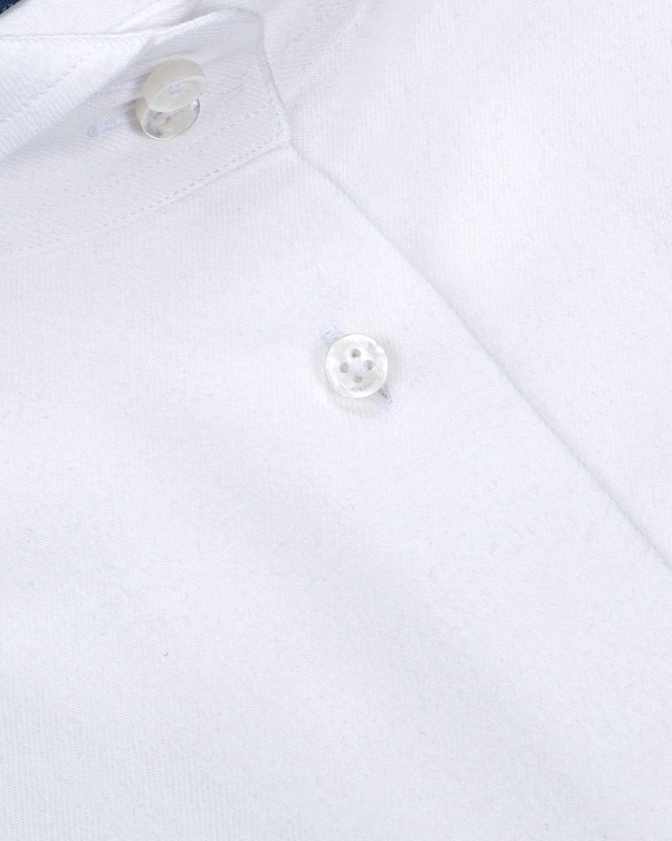 Flannel White Shirt - Grand Le Mar