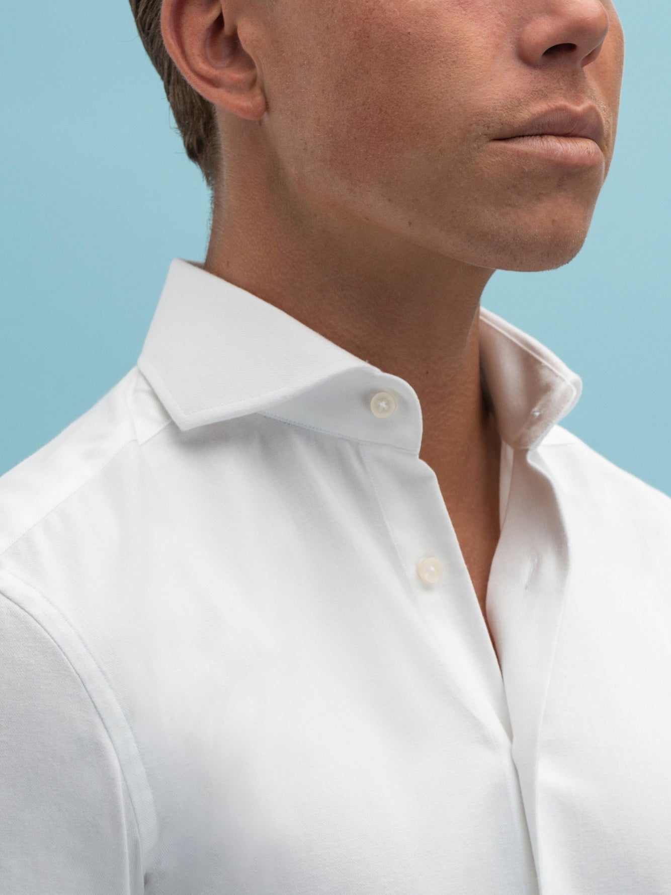 Flannel White Shirt - Grand Le Mar