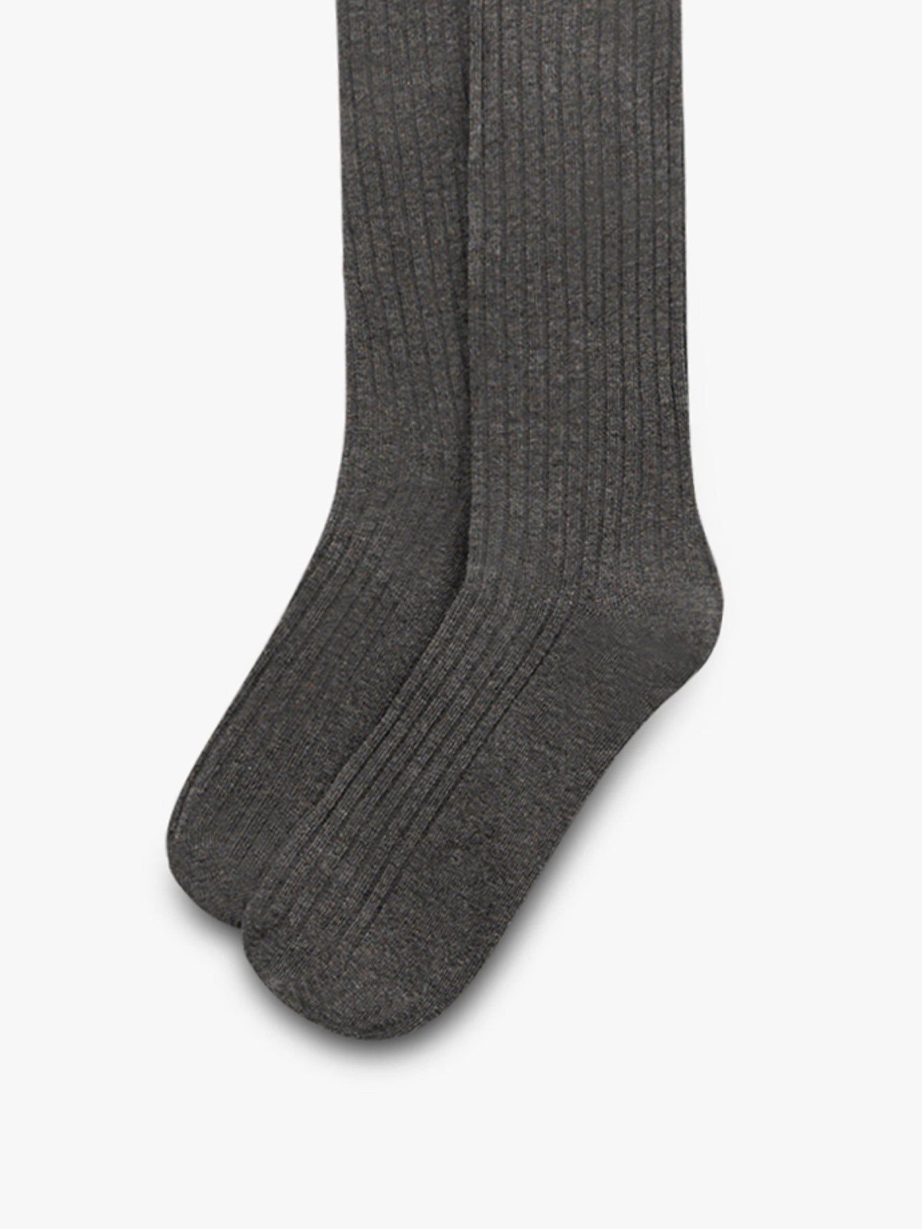 Grey Ribbed Socks (3 pack) - Grand Le Mar