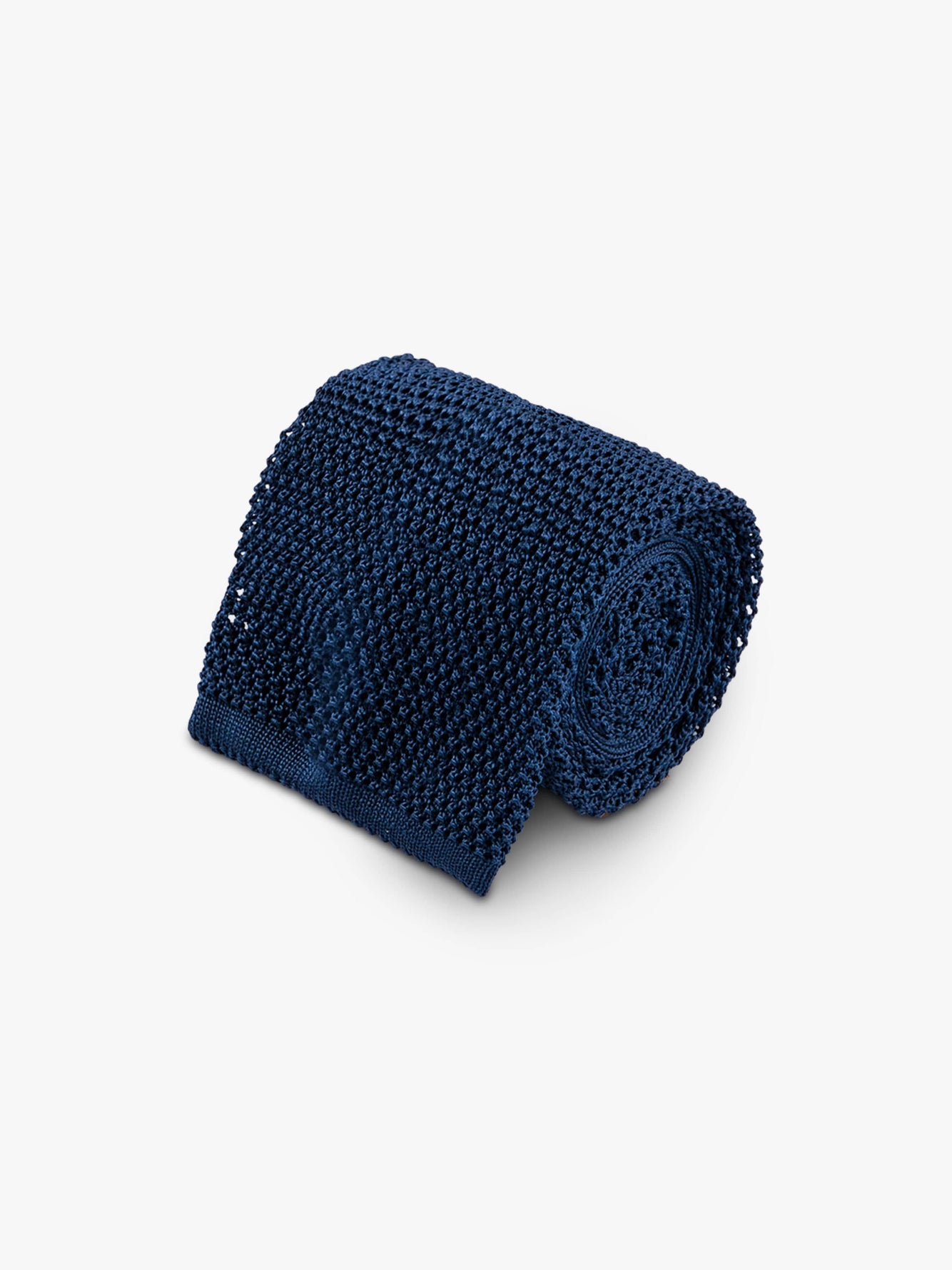 Navy Knitted Tie - Grand Le Mar
